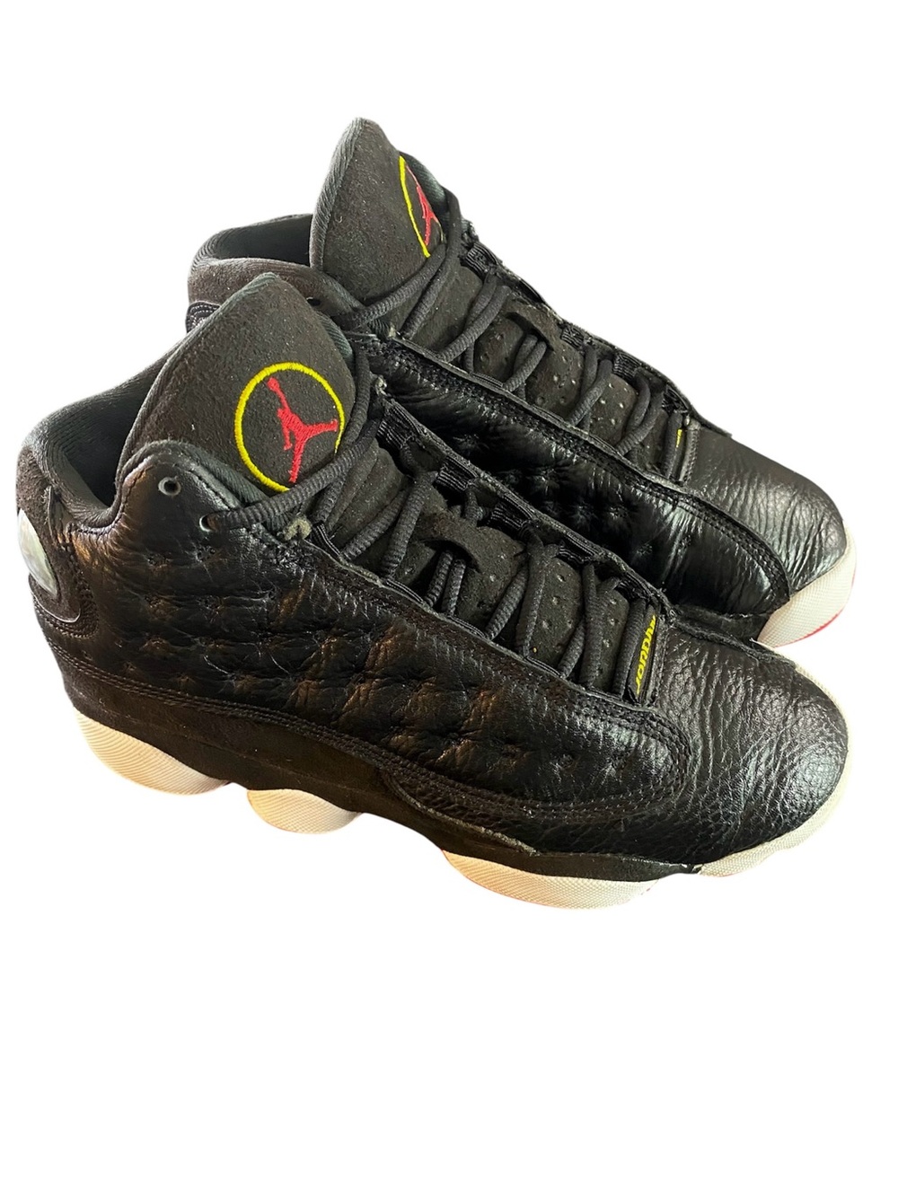 Air Jordan 13 Retro PlayoffsHigh Top Sneakers Youth Boy’s 4.5 Black Red